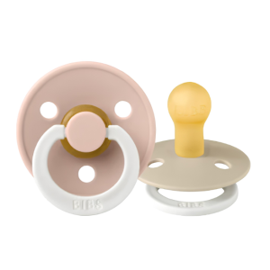 BIBS Dummies - 2 Pack Night Glow: Blush/Vanilla