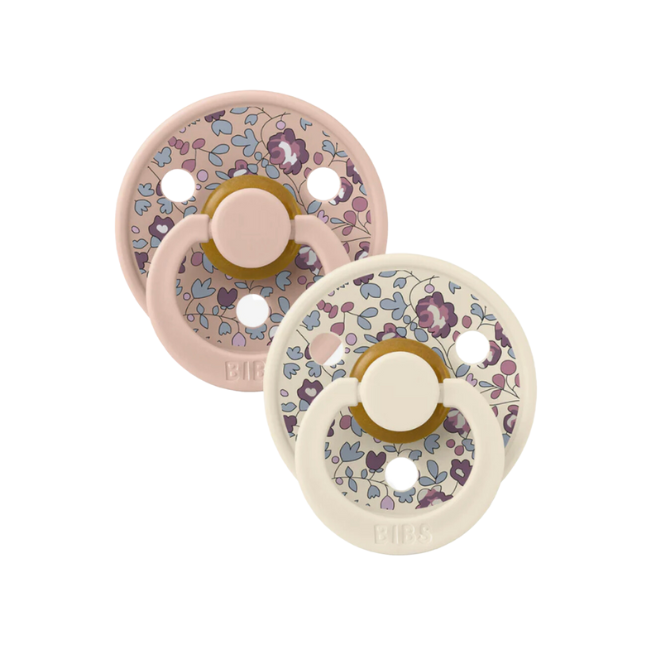 BIBS Dummies – 2 Pack Liberty: Eloise/Blush | Little Knick Knacks