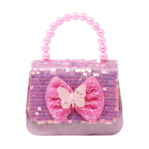 Pink Poppy - Hard Handbag: Butterfly