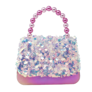 Pink Poppy - Hard Handbag: Mermaid Sequin