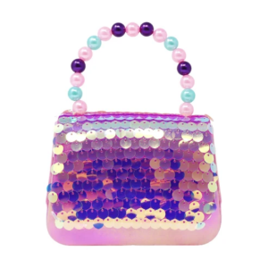 Pink Poppy - Hard Handbag: Mermaid Sparkle Sequin