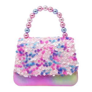 Pink Poppy - Hard Handbag: Mermaid Sparkle Sequin
