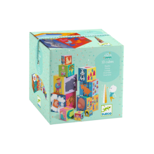 Djeco - 10 Cubes: Funny