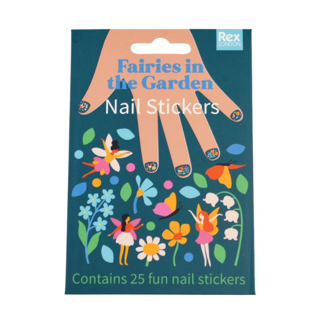 Rex London Child Nail Stickers - Fairies in the Garden