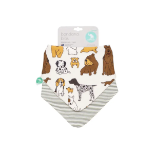 All4Ella - Reversible Bandana Bibs 2 Pack: Dog Breed