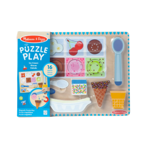 Melissa + Doug - 16 Piece Magnetic Puzzle Play: Ice Cream