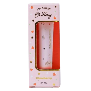 Oh Flossy - Natural Lip Gloss: Strawberry