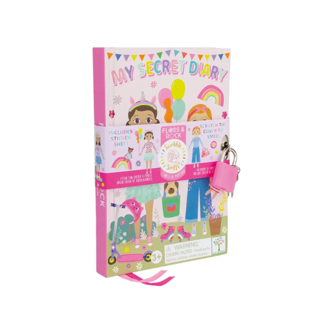 Floss + Rock Scented Secret Diary Best friends Floss + Rock Scented Secret Diary Best friends