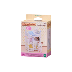 Sylvanian Families - Triple Bunk Beds with Slide
