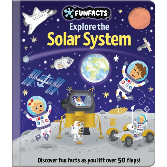 Lake Press - FunFacts Lift the Flap Board Book Explore the Solar System