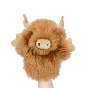 Lil Friends - Hand Puppet: Highland Cow
