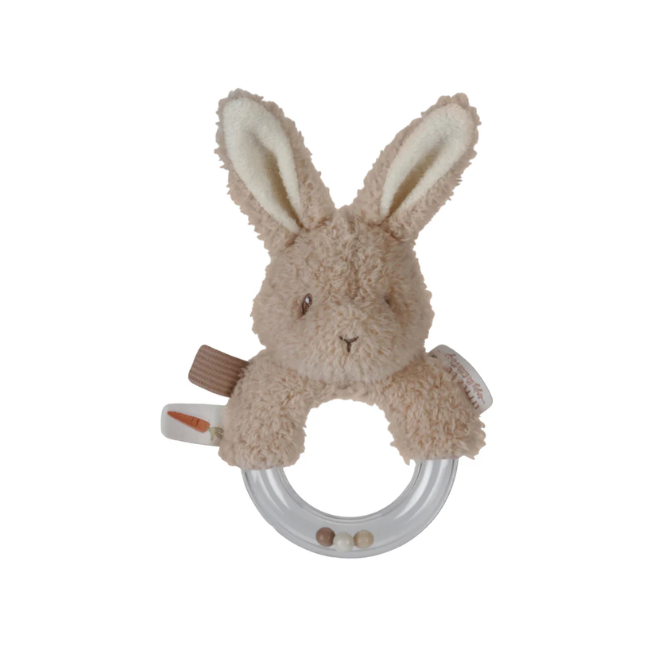 little dutch Baby Bunny Ring Rattle Bunny little dutch Baby Bunny Ring Rattle Bunny