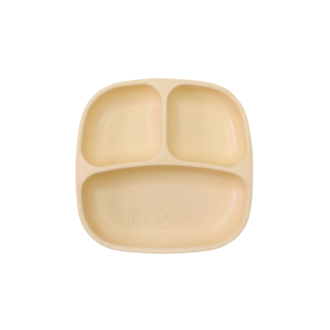 Re-Play – 18cm Divided Plate_ Lemon Drop