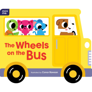 Mini Me - Shaped Board Book: The Wheels on the Bus