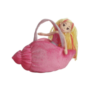 Korimco - Fancy Pals Mermaid in Shell Handbag: Pink
