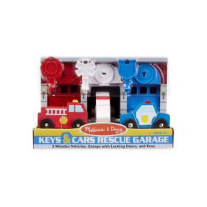 Melissa + Doug - Lock and Roll: Rescue Truck Garage