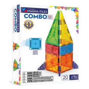 MAGNA-TILES® - Combo + microMags: 20 Piece Set