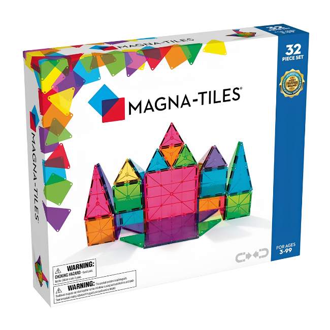 MAGNA-TILES® - Classic_ 32 Piece Set