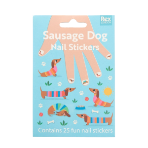 Rex London - Nail Stickers: Sausage Dog