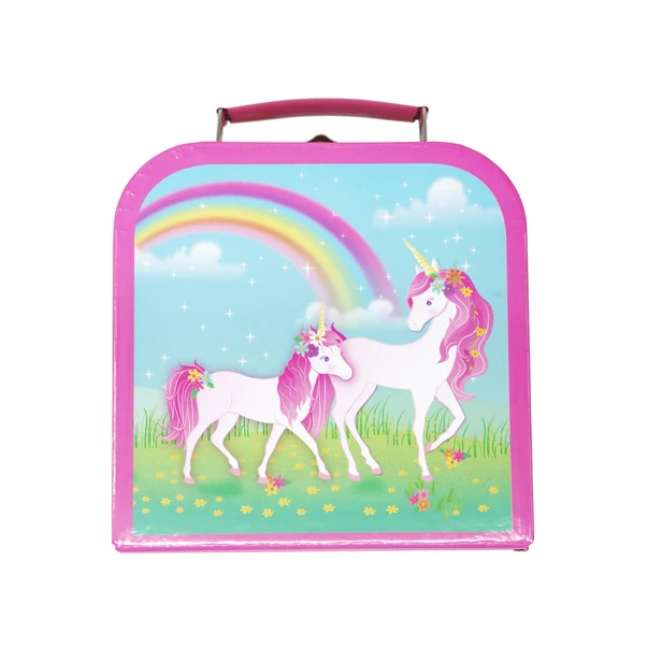 pink poppy Stardust Unicorn Tin Tea Se tea521