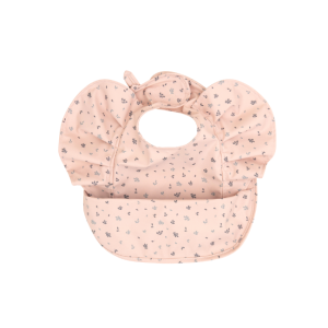 All4Ella - Recycled Frills Bib: Leaves