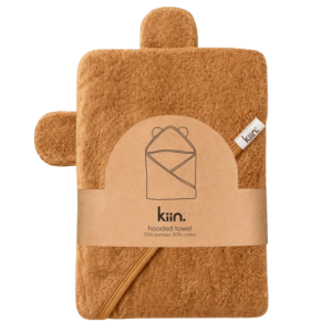 kiin - Hooded Towel: Caramel