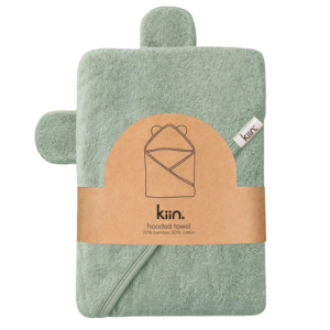 kiin - Hooded Towel: Sage
