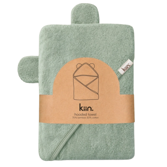 hooded towel sage