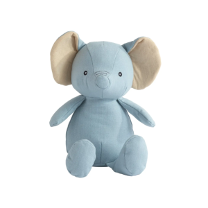 Living Textiles - Linen Animal: Eddie the Elephant Large