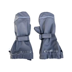 Korango - Polar Fleece Lined Waterproof Mittens: Charcoal