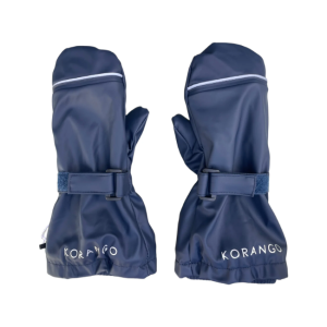 Korango - Polar Fleece Lined Waterproof Mittens: Navy