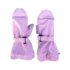 Korango - Polar Fleece Lined Waterproof Mittens: Pink
