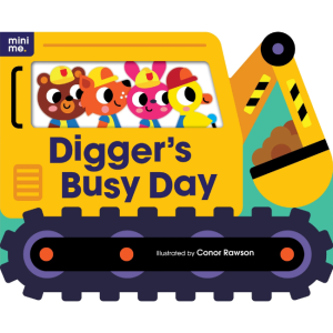 Mini Me - Shaped Board Book: Digger's Busy Day