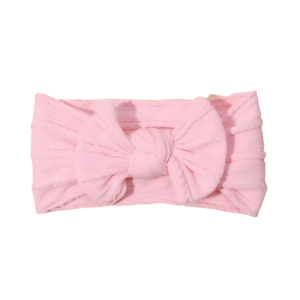 Twinkle + Bloom by Sophie - Knotted Bow Headband: Sugar Cookie
