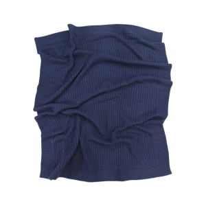 Korango - Knit Blanket: Navy