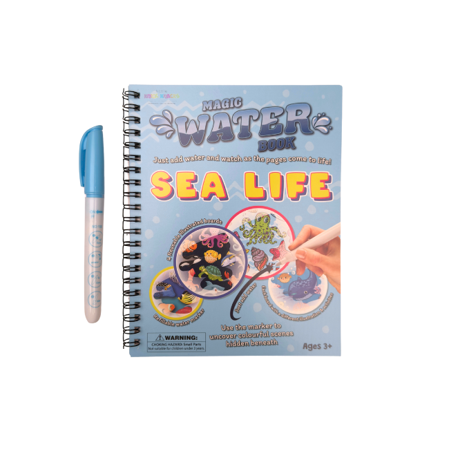 magic water book sea life magic water book sea life