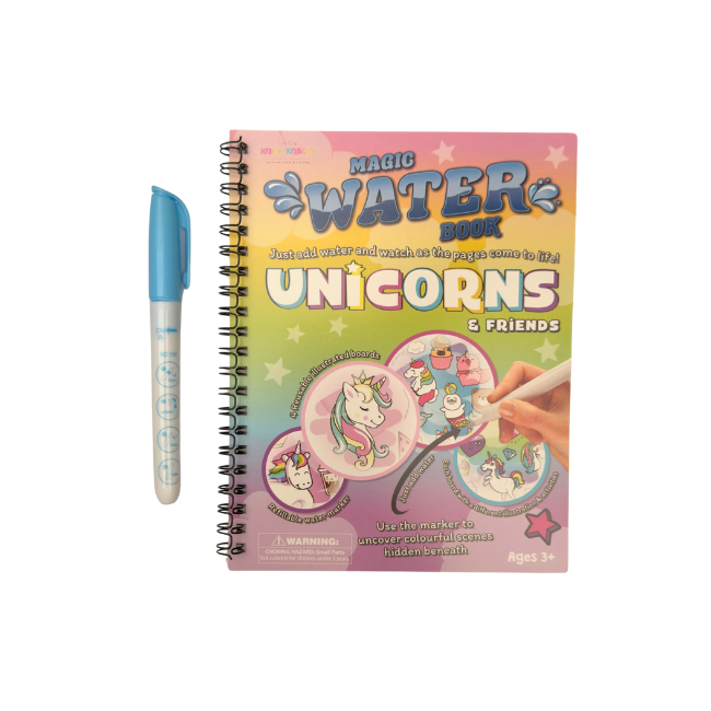 magic water book unicorns and friends magic water book unicorns and friends