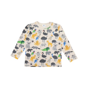 Korango - Australian Animal Tee: Beige
