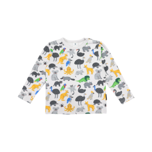 Korango - Australian Animal Tee: Grey
