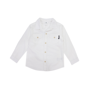 Korango - Classic Collared Shirt: White