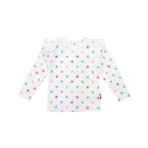 Korango - Polkadot Tee: Cream