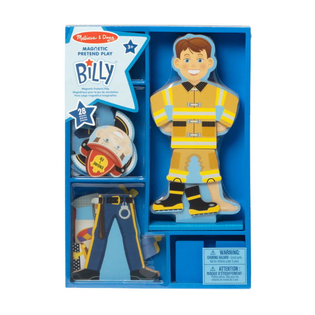 Melissa + Doug – Magnetic Pretend Play Set_ Billy Melissa + Doug – Magnetic Pretend Play Set_ Billy