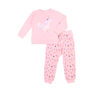 Korango - Dancing Unicorn Pyjamas: Pink