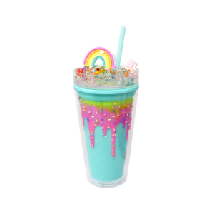 Pink Poppy - Drinking Cup: Candy Aqua
