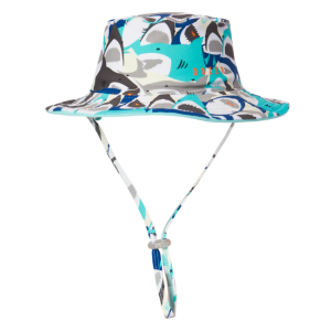 Dozer - Reversible Swim Bucket Hat: Chomp Multi