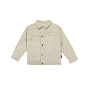 Korango - Sherpa Lined Cord Jacket: Beige