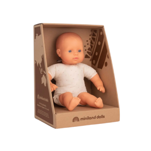 Miniland - 32cm Soft Body Doll: Caucasian