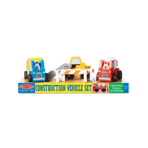 Melissa + Doug - Construction Vehicle Set