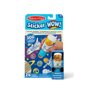 Melissa + Doug - Sticker WOW!™ Activity Pad + Sticker Stamper: Astronaut