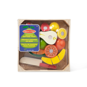 Melissa + Doug - Wooden Play Food: Cutting Fruit